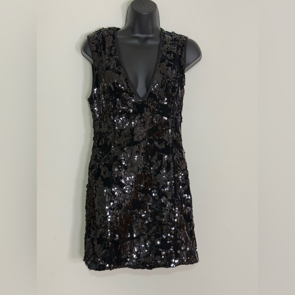 Forever 21 - Black Sequin Cocktail Dress - Size Small
